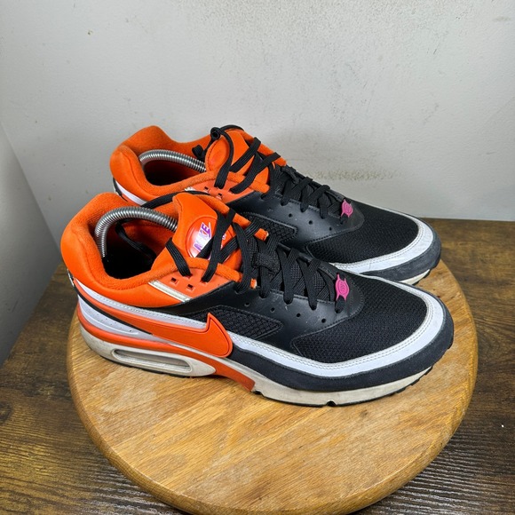 Nike Air Max BW Los Angeles City Pack DM6444-001 Black Orange Men's Size 11.5